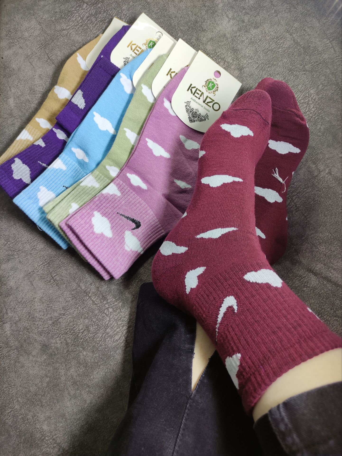 جوراب نیم ساق ابری نایکی